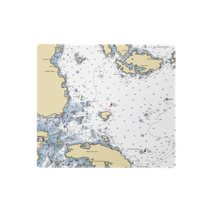 Jonesport Shipyard (Machias, ME) NOAA Chart  Gaming Mouse Pad