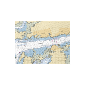 Smith's Lobster (Machias, ME) NOAA Chart Jigsaw Puzzle