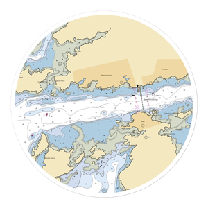 Smith's Lobster (Machias, ME) NOAA Chart Sticker