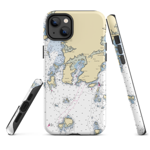 North Atlantic Lobster Sales, Inc. (Columbia Falls, ME) NOAA Chart  Tough iPhone Case