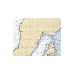 General Marine Service Marina (Lubec, ME) NOAA Chart Jigsaw Puzzle