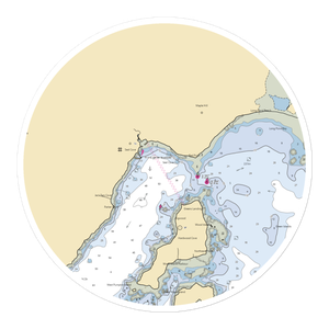 Sea Cove Town Wharf Harbor (Lubec, ME) NOAA Chart Sticker