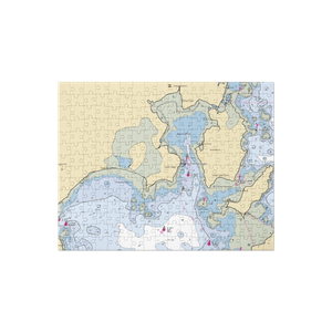 Fundy Marine Service Resource Centre (Lubec, ME) NOAA Chart Jigsaw Puzzle