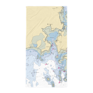 Fundy Marine Service Resource Centre (Lubec, ME) NOAA Chart Towel