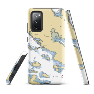 Wooden Boat School (Brooklin, ME) NOAA Chart Samsung Phone Case