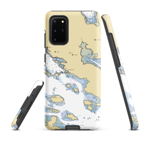 Wooden Boat School (Brooklin, ME) NOAA Chart Samsung Phone Case