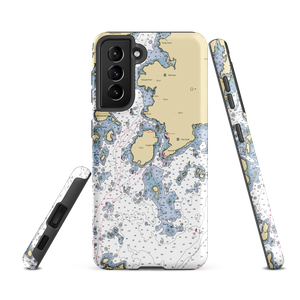 Port Clyde Town Dock (Tenants Harbor, ME) NOAA Chart Samsung Phone Case