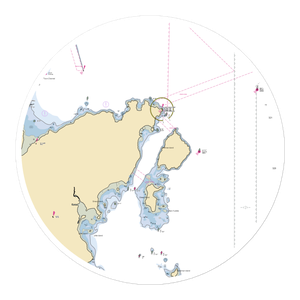 Ship to Shore Lobster Company (Thomaston, ME) NOAA Chart Sticker