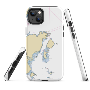 Owls Head Lobster Co (Thomaston, ME) NOAA Chart  Tough iPhone Case