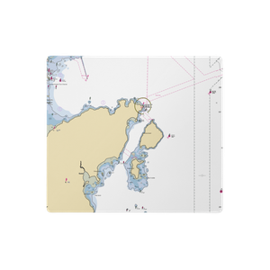 Owls Head Lobster Co (Thomaston, ME) NOAA Chart  Gaming Mouse Pad