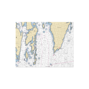 Paul E. Luke, Inc (East Boothbay, ME) NOAA Chart Jigsaw Puzzle