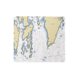 Paul E. Luke, Inc (East Boothbay, ME) NOAA Chart  Gaming Mouse Pad