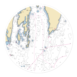 Smugglers Cove Inn (East Boothbay, ME) NOAA Chart Sticker