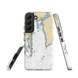 Water's Edge Motel and Cottages (East Boothbay, ME) NOAA Chart Samsung Phone Case