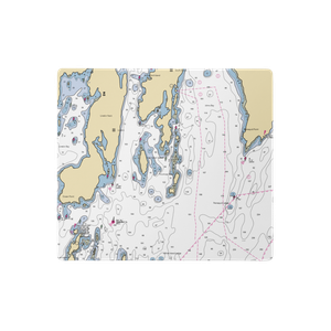 Little River Boat Club (East Boothbay, ME) NOAA Chart  Gaming Mouse Pad