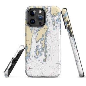 Coveside Restaurant & Marina (New Harbor, ME) NOAA Chart  Tough iPhone Case