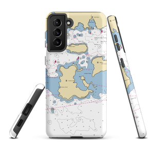 Cranberry Island Boat Yard (Northeast Harbor, ME) NOAA Chart Samsung Phone Case