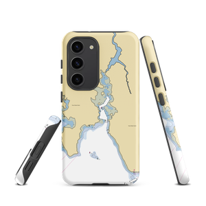 Up Harbor Marine (Bernard, ME) NOAA Chart Samsung Phone Case