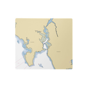 Bass Harbor Boat Corporation (Bernard, ME) NOAA Chart  Gaming Mouse Pad