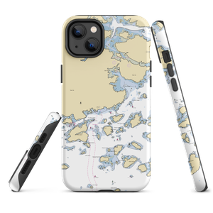 The Inn on the Harbor (Deer Isle, ME) NOAA Chart  Tough iPhone Case