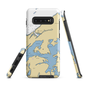 Thayer's Y-knot Boat Yard (North Haven, ME) NOAA Chart Samsung Phone Case