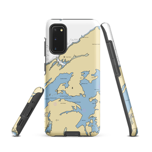 Thayer's Y-knot Boat Yard (North Haven, ME) NOAA Chart Samsung Phone Case