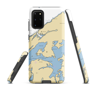 Thayer's Y-knot Boat Yard (North Haven, ME) NOAA Chart Samsung Phone Case