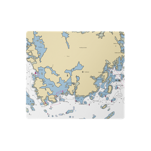 Hopkins Boat Yard (Vinalhaven, ME) NOAA Chart  Gaming Mouse Pad