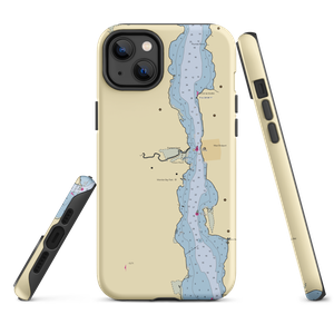 Monitor Bay Park (Paradox, NY) NOAA Chart  Tough iPhone Case