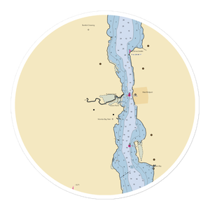 Monitor Bay Park (Paradox, NY) NOAA Chart Sticker