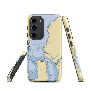 Champlain Bridge Marina (Port Henry, NY) NOAA Chart Samsung Phone Case