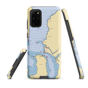 Champlain Bridge Marina (Port Henry, NY) NOAA Chart Samsung Phone Case