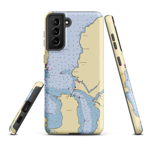 Champlain Bridge Marina (Port Henry, NY) NOAA Chart Samsung Phone Case