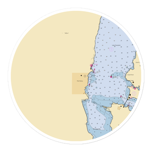 Bridgeview Harbour Marina (Port Henry, NY) NOAA Chart Sticker