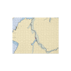 Creekside Marine (Ferrisburg, VT) NOAA Chart Jigsaw Puzzle