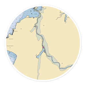 Creekside Marine (Ferrisburg, VT) NOAA Chart Sticker