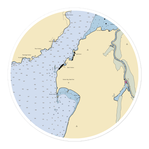 The Boat Club at Basin Harbor (Willsboro, NY) NOAA Chart Sticker