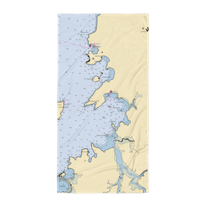 Point Bay Marina (Ferrisburg, VT) NOAA Chart Towel