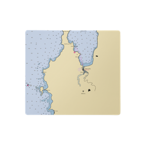 Shelburne Bay Boat Club (Charlotte, VT) NOAA Chart  Gaming Mouse Pad