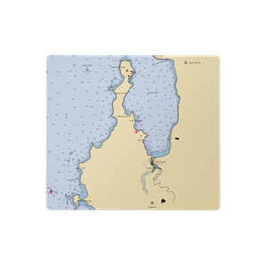 Lake Champlain Yacht Club (Charlotte, VT) NOAA Chart  Gaming Mouse Pad