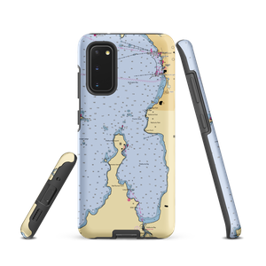 Safe Harbor Shelburne Shipyard (Winooski, VT) NOAA Chart Samsung Phone Case