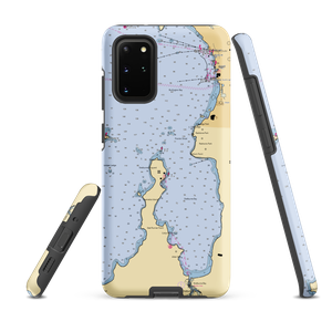 Safe Harbor Shelburne Shipyard (Winooski, VT) NOAA Chart Samsung Phone Case