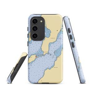 St. Albans Public Dock (North Hero, VT) NOAA Chart Samsung Phone Case