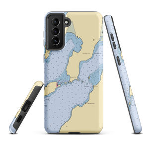 St. Albans Public Dock (North Hero, VT) NOAA Chart Samsung Phone Case