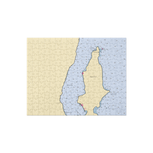 Indian Bay Marina (Keeseville, NY) NOAA Chart Jigsaw Puzzle