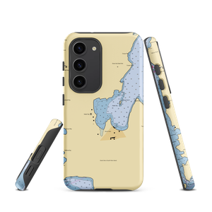 Keeler Bay Campground and Marina (Grand Isle, VT) NOAA Chart Samsung Phone Case