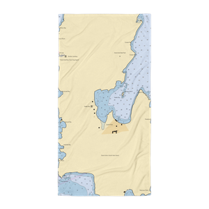 Keeler Bay Campground and Marina (Grand Isle, VT) NOAA Chart Towel