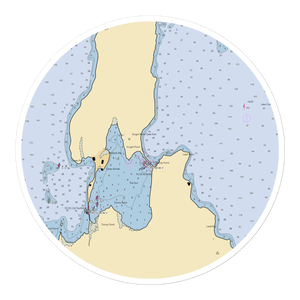 Ladd's Landing Marina (South Hero, VT) NOAA Chart Sticker