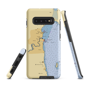 Plattsburgh City Marina (Plattsburgh, NY) NOAA Chart Samsung Phone Case