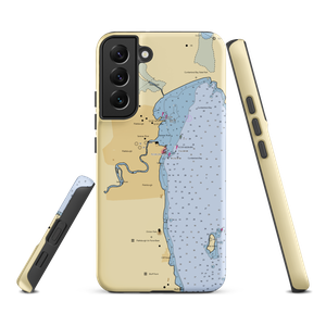 Plattsburgh City Marina (Plattsburgh, NY) NOAA Chart Samsung Phone Case